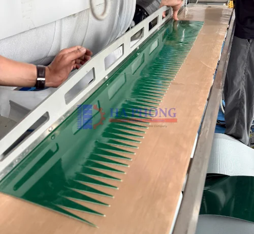 Băng tải PVC xanh 5mm