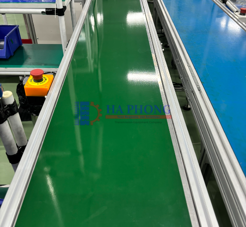 Băng tải PVC xanh 5mm