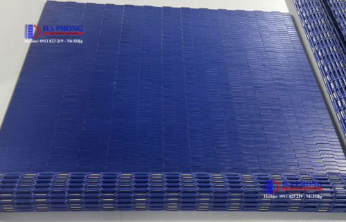 Băng tải nhựa Habasit M0870 Micropitch Flat Top 0.3" Băng tải nhựa Habasit M0870 Micropitch Flat Top 0.3