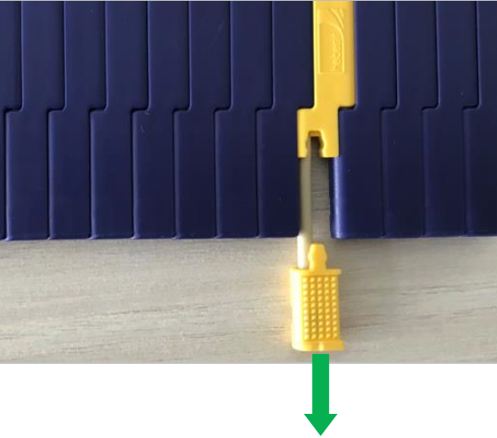 Băng tải nhựa Habasit M0870 Micropitch Flat Top 0.3" Băng tải nhựa Habasit M0870 Micropitch Flat Top 0.3