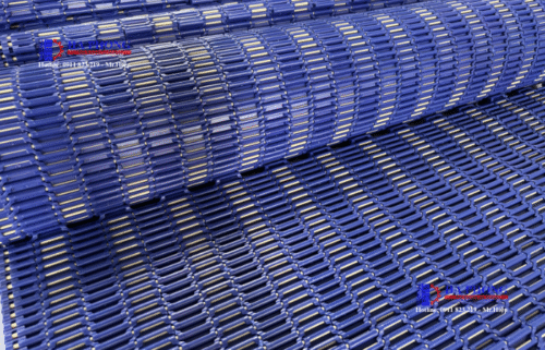 Băng tải nhựa Habasit M0870 Micropitch Flat Top 0.3" Băng tải nhựa Habasit M0870 Micropitch Flat Top 0.3