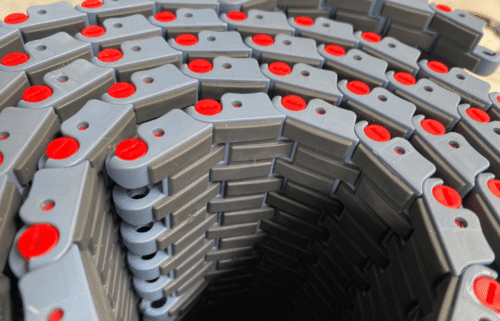 Băng tải nhựa phủ cao su Movex Series 551 Grip Top Băng tải nhựa phủ cao su Movex Series 551 Grip Top