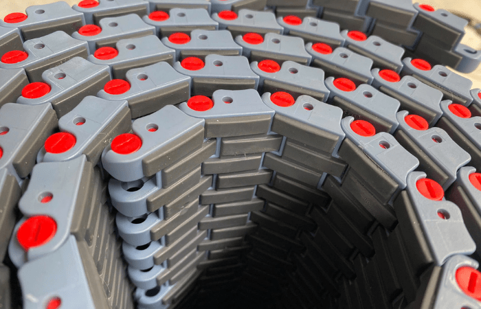 Băng tải nhựa phủ cao su Movex Series 551 Grip Top Băng tải nhựa phủ cao su Movex Series 551 Grip Top