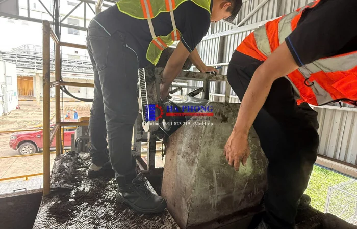 Dự án thực tế: Dán nối băng tải tại nhà máy Bình Dương