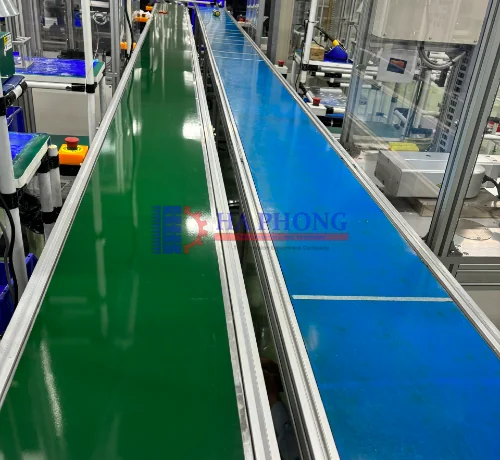 Băng tải khung nhôm định hình Băng tải khung nhôm định hình