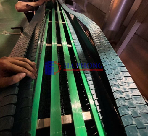 Băng tải xích nhựa hong's belt HS-1060A-N series