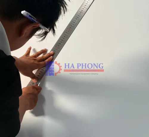 Băng tải PU trắng dày 1.5mm