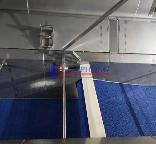 Băng tải tầng sôi cho ngành chế biến thủy hải sản, rau củ quả