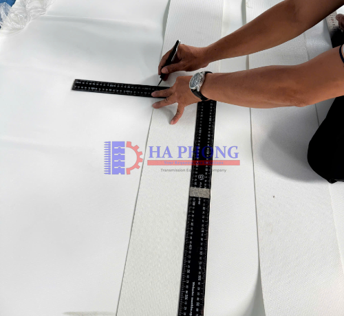Cách khảo sát đo đạc băng tải PU, PVC chuyên nghiệp