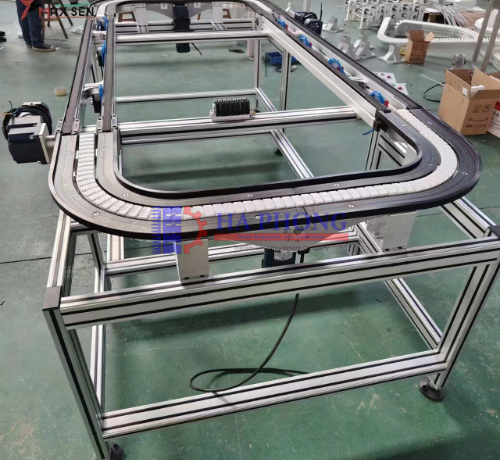 Chi tiết cấu tạo băng tải xích xương cá