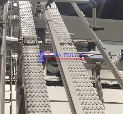Chi tiết cấu tạo băng tải xích xương cá Chi tiết cấu tạo băng tải xích xương cá