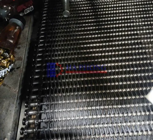 Băng tải lưới inox cho hầm co nhiệt