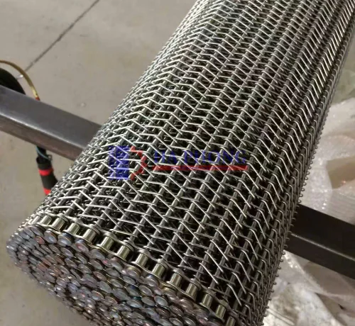 Băng tải lưới inox cho hầm co nhiệt