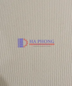 Băng tải PVC trắng trơn 2 lớp bố