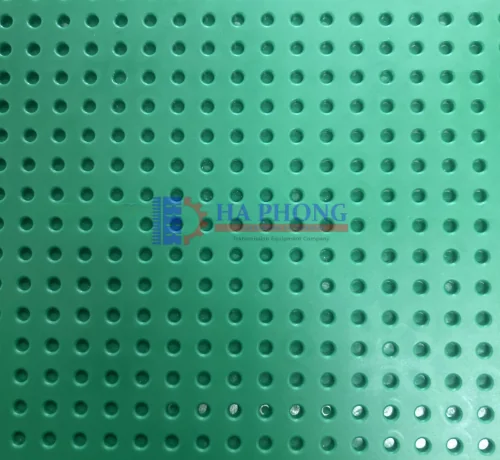 Băng tải PVC hạt nút tròn